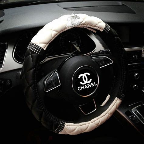 chanel steering wheel cover